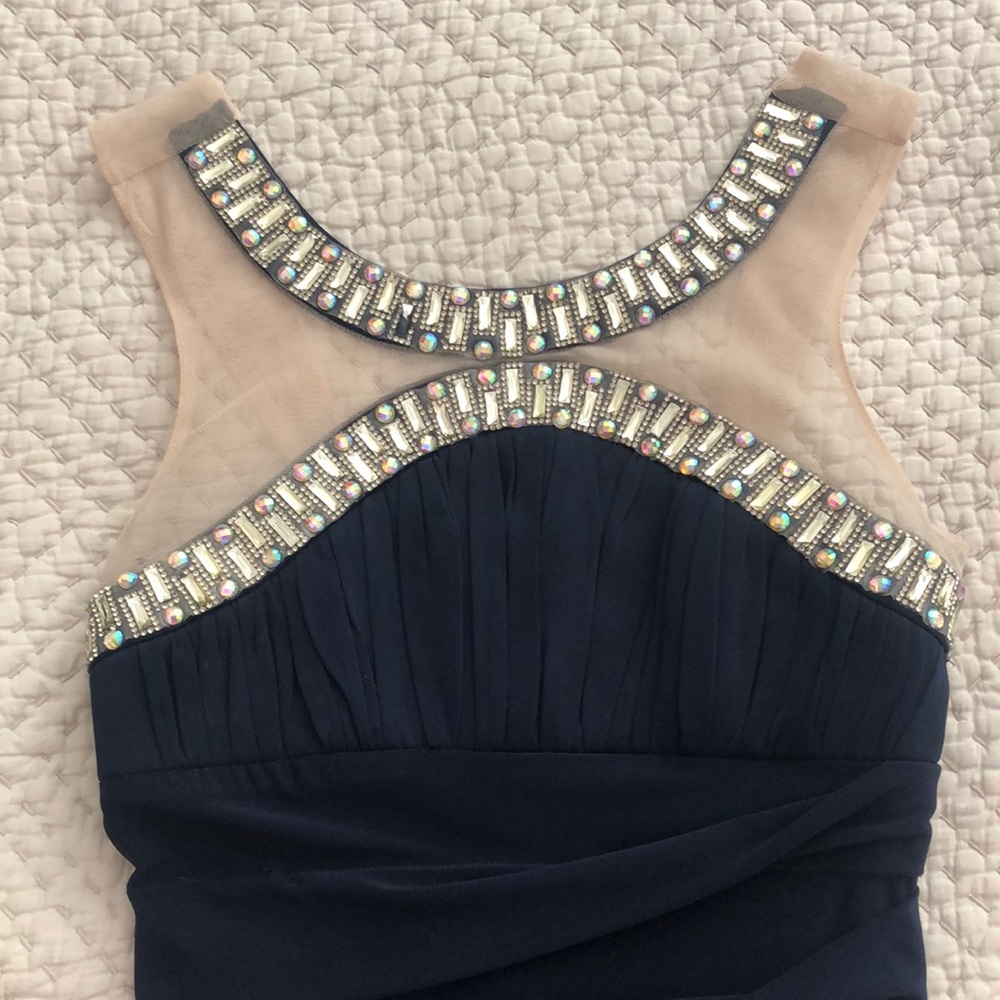 Jodie Kristopher Navy Bodycon Dress